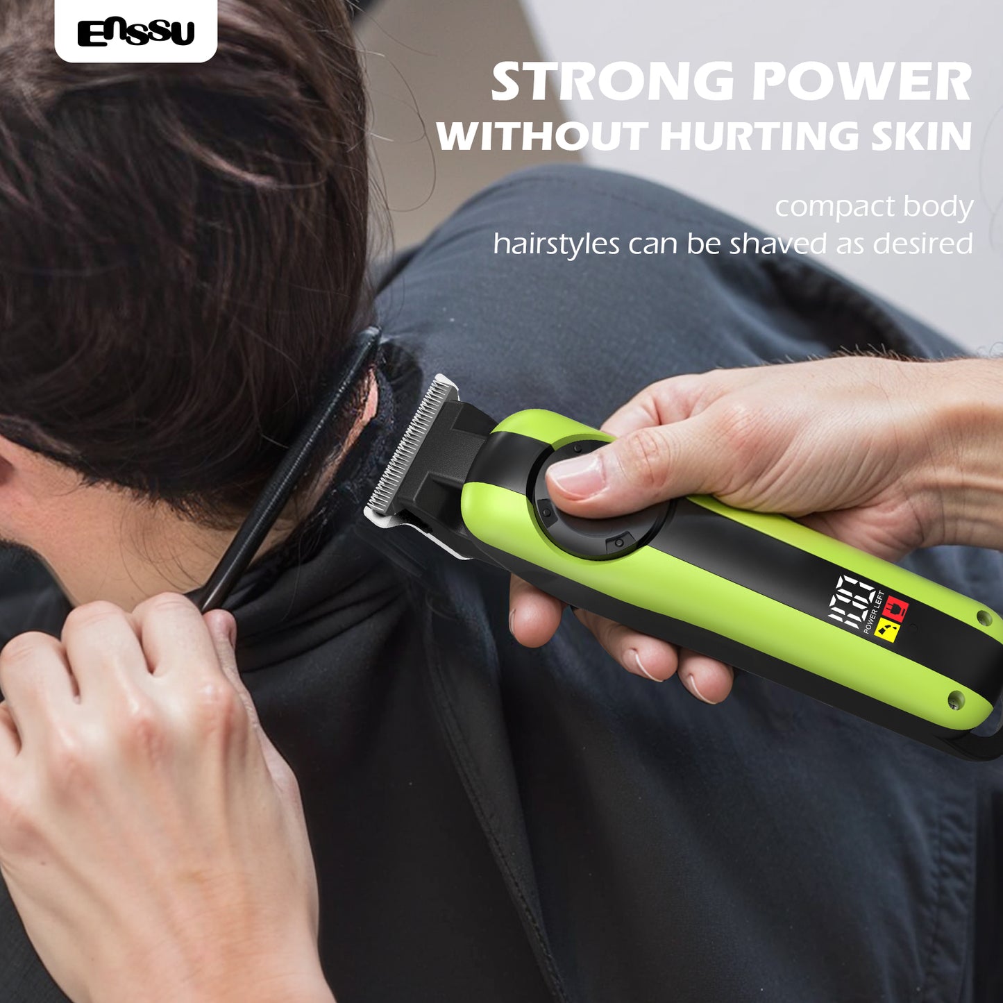 Professional Hair Clipper with Powerful Propulsion System – Fast & Precise Cutting, No Hair Snagging