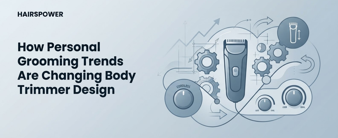 How Personal Grooming Trends Are Changing Body Trimmer Design