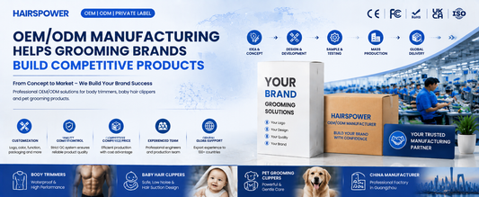 How OEM/ODM Manufacturing Helps Grooming Brands Build Competitive Products