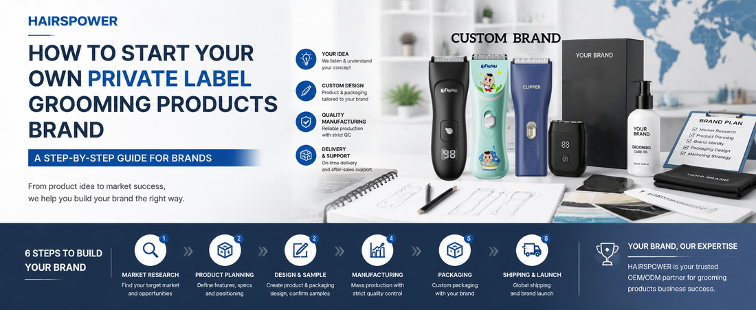 How to Start Your Own Private Label Grooming Products Brand
