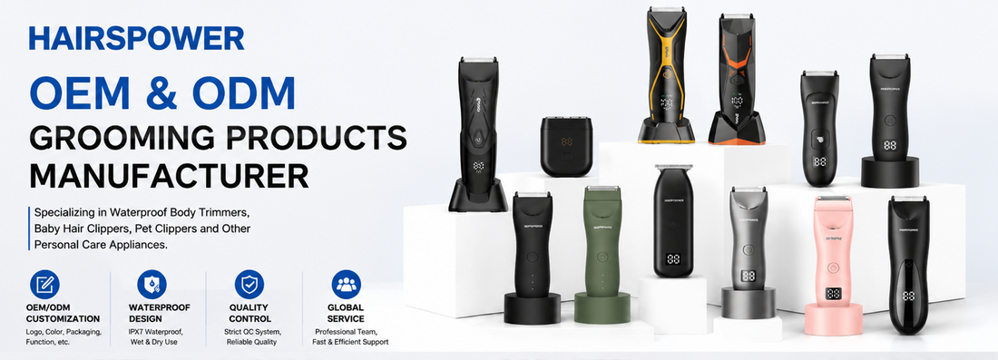 OEM vs ODM Hair Trimmer Manufacturing: A Complete Guide for Brands