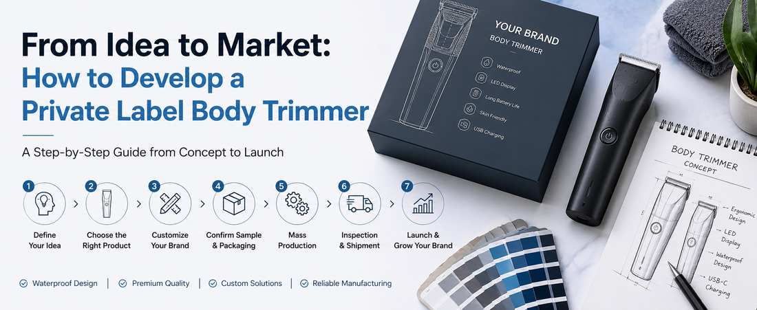 From Idea to Market: How to Develop a Private Label Body Trimmer