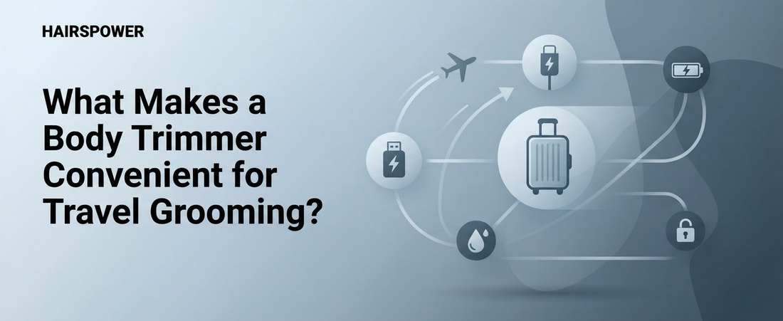 What Makes a Body Trimmer Convenient for Travel Grooming?