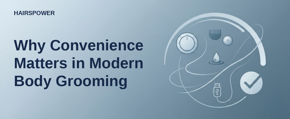 Why Convenience Matters in Modern Body Grooming