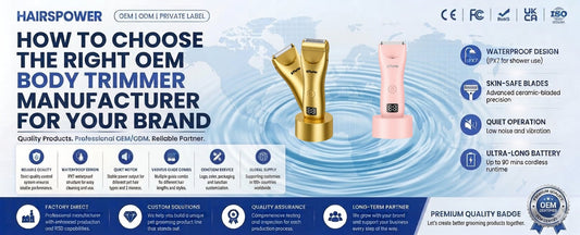 How to Choose the Right OEM Body Trimmer Manufacturer for Your Brand