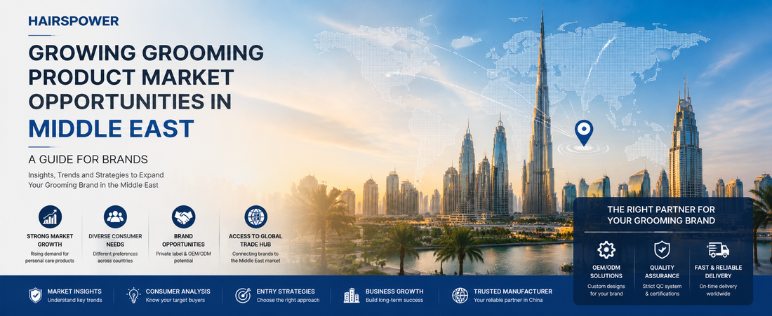 Growing Grooming Product Market Opportunities in Middle East: A Guide for Brands