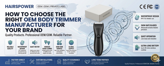 2026 Grooming Product Trends: What Brands Should Know Before Launching a Body Trimmer Line