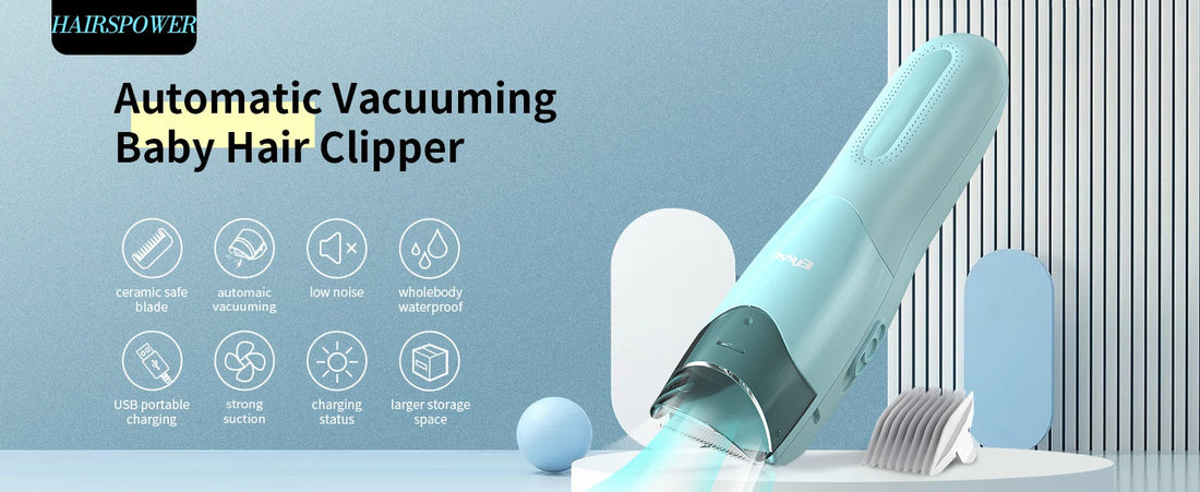 Vacuum Baby Hair Clipper