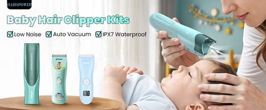 Vacuum Baby Hair Clipper for Easy Haircuts