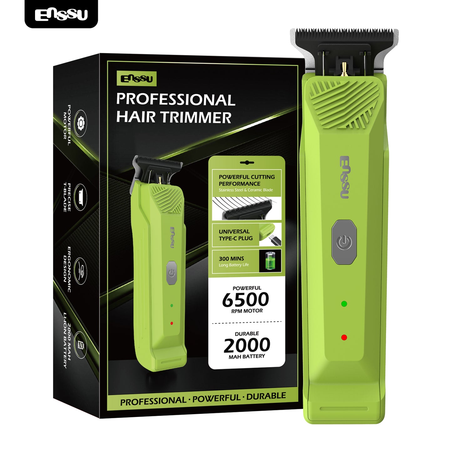 High Performance Hair Clipper – Powerful Propulsion System for Fast, Precise & Snag-Free Cutting