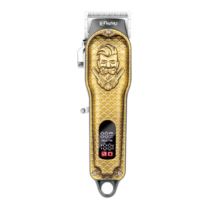 Pro Hair Clipper – Adjustable 45mm Stainless Blade, 6500RPM Motor