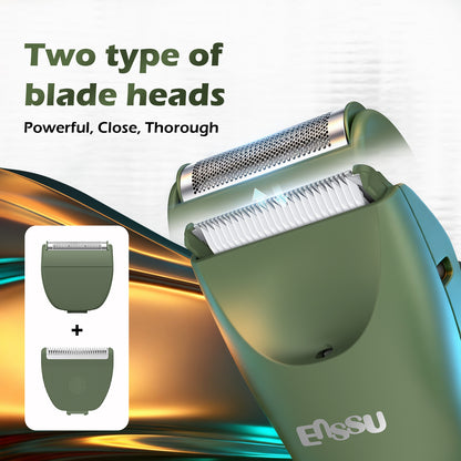 2-in-1 Pro Green Trimmer – Digital Display, Charging Base, IPX7 Waterproof