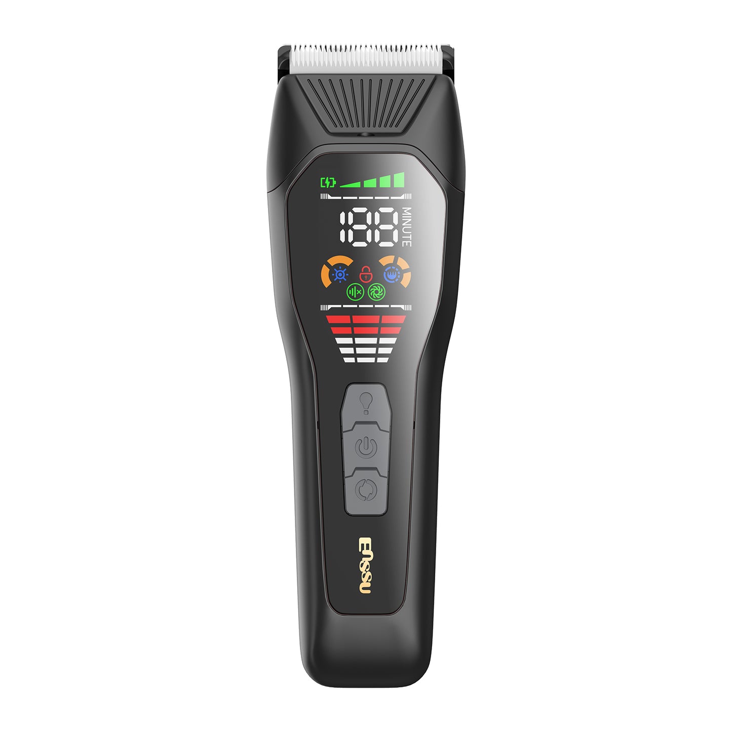 Professional Hair Trimmer – 50mm Blade 6500RPM Motor LCD Display