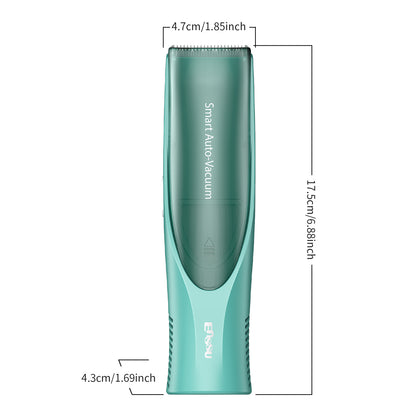 Auto-Vacuum Baby Hair Clipper – Safe Ceramic Blade, Large Storage, IPX7 Waterproof