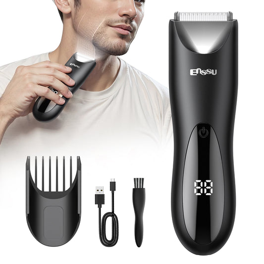 BLADELOCK™ Electric Hair Clipper – Safe Ceramic Blade with Spotlight