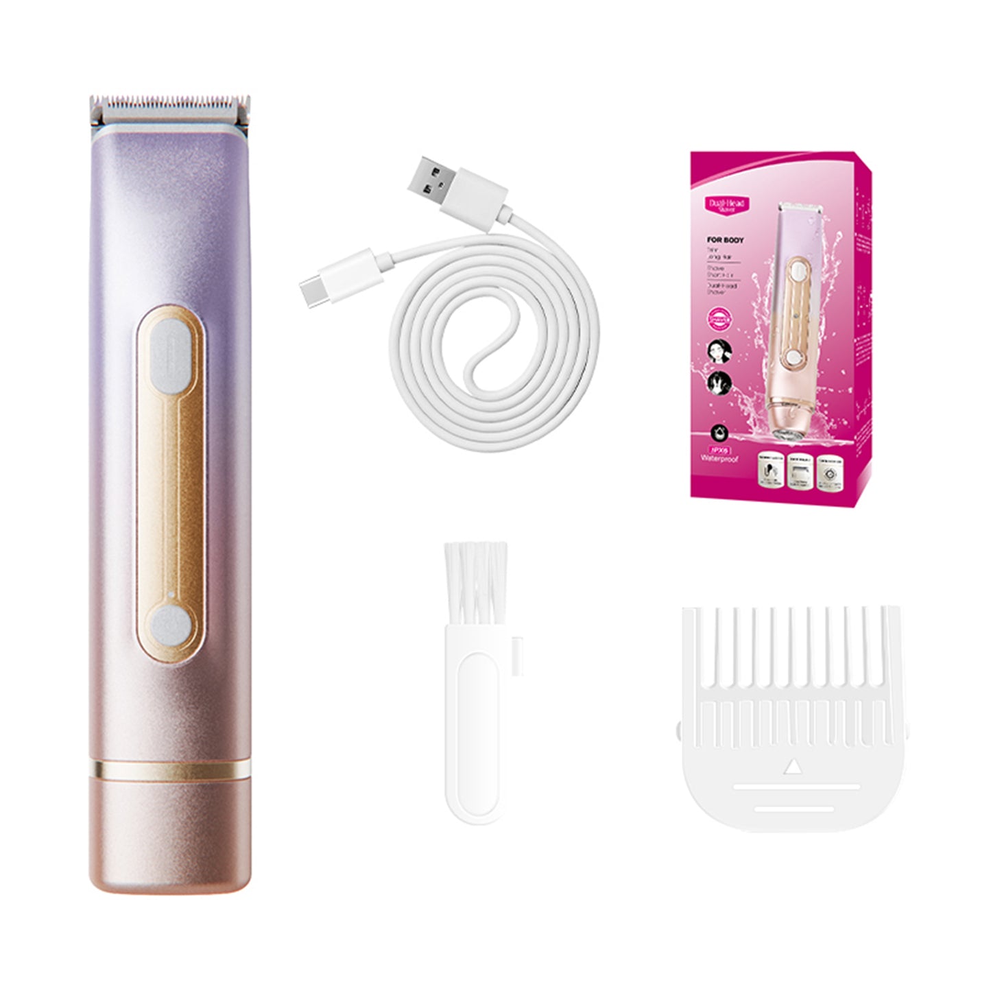Waterproof Bikini Trimmer for Women | Ceramic Safe Blade
