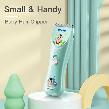 Baby Hair Clipper – Dense Ceramic Blade, Low Noise, IPX7 Waterproof