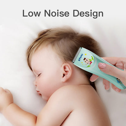 Baby Hair Clipper – Dense Ceramic Blade, Low Noise, IPX7 Waterproof