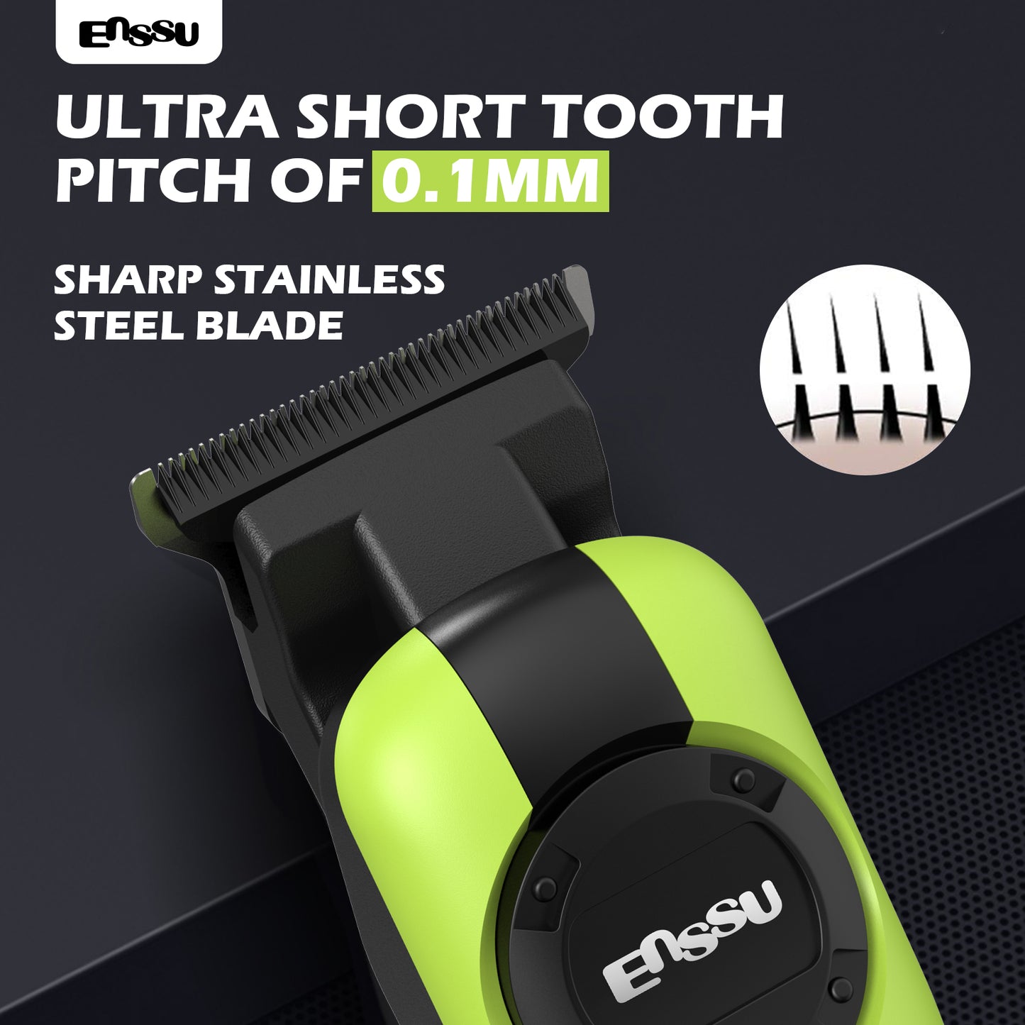 Professional Hair Clipper with Powerful Propulsion System – Fast & Precise Cutting, No Hair Snagging