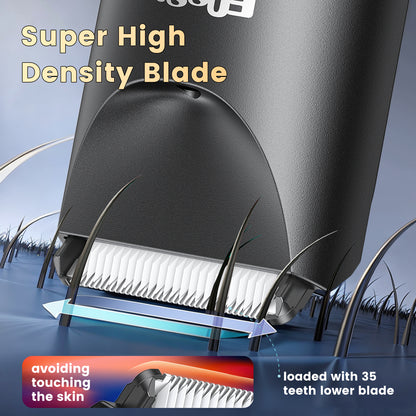 BLADELOCK™ Electric Hair Clipper – Safe Ceramic Blade with Spotlight