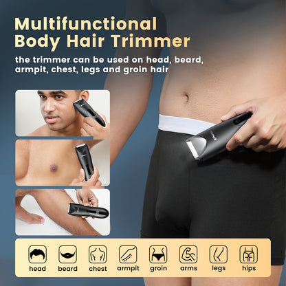 BLADELOCK™ Electric Hair Clipper – Safe Ceramic Blade with Spotlight