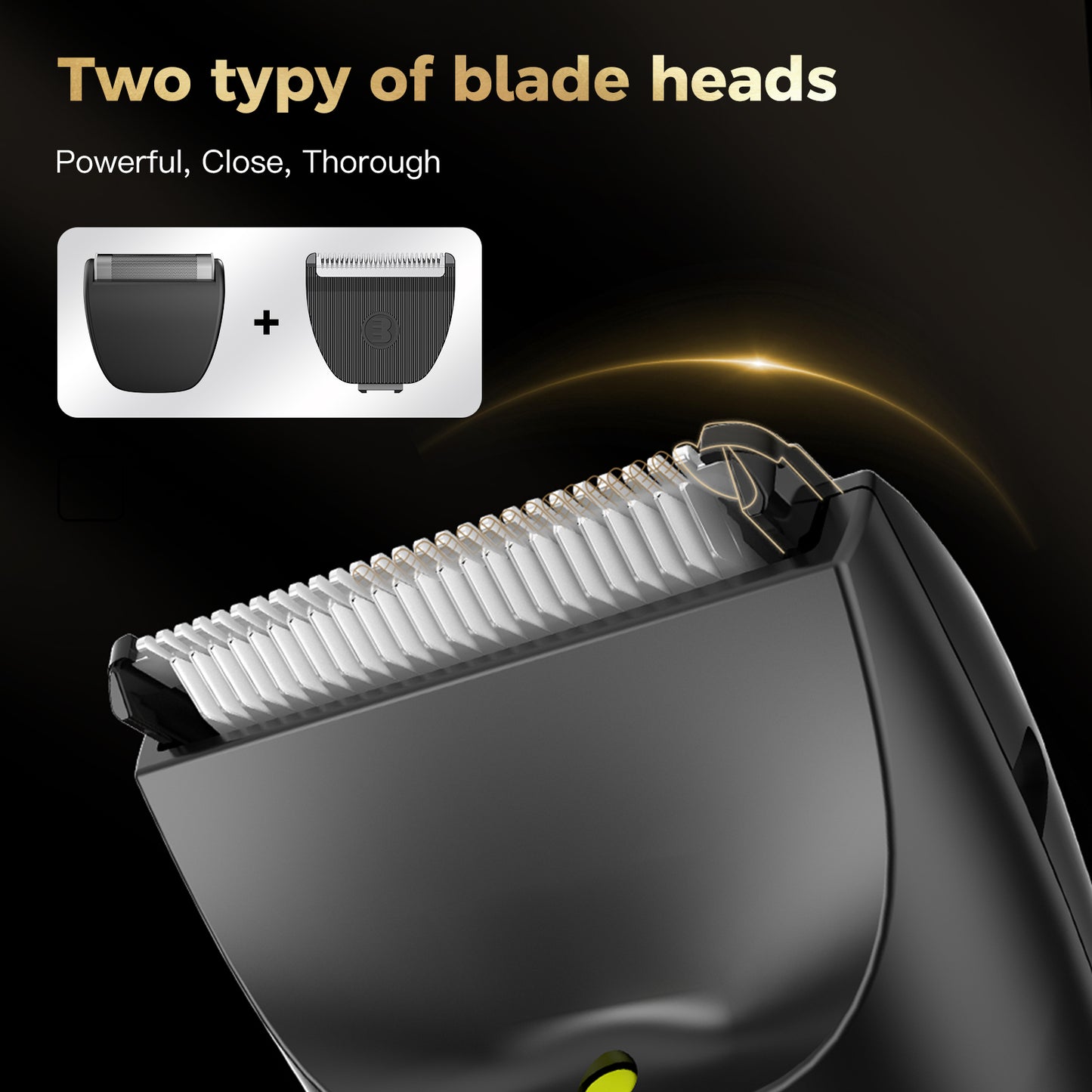 Waterproof Grooming Kit – Trim & Shave with LCD Display & Charging Base