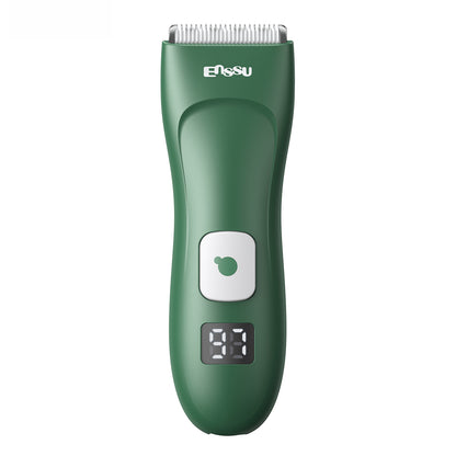 Baby Hair Clipper – Safe Ceramic Blade, Low Noise, LCD Display, IPX7 Waterproof