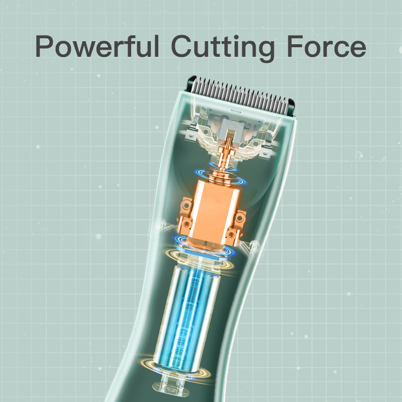 Baby Hair Clipper – Dense Ceramic Blade, Low Noise, IPX7 Waterproof
