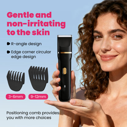 5-in-1 Women’s Body Hair Trimmer Set – Multi-Functional Grooming Kit (Black)