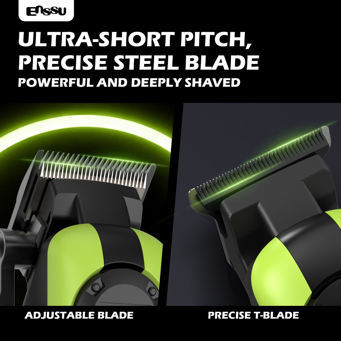 2-in-1 Professional Hair Trimmer Kit – Electric Clipper Grooming Set