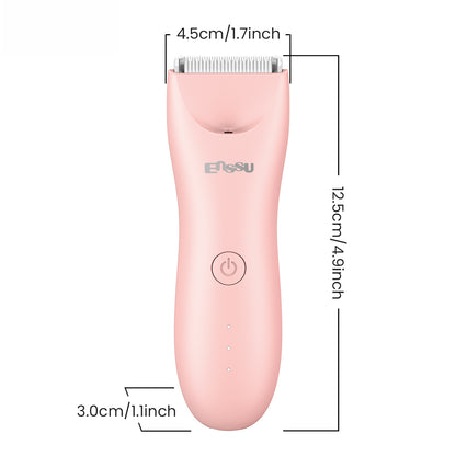 Lady 2-in-1 Bikini Trimmer with Safe Ceramic Blade – Waterproof & Spotlight