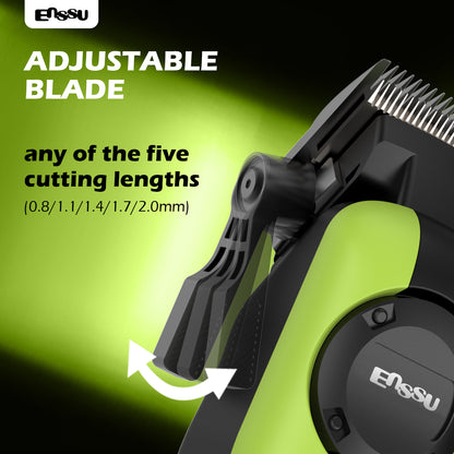 Premium Cordless Hair Clipper – Powerful Performance & LED Display