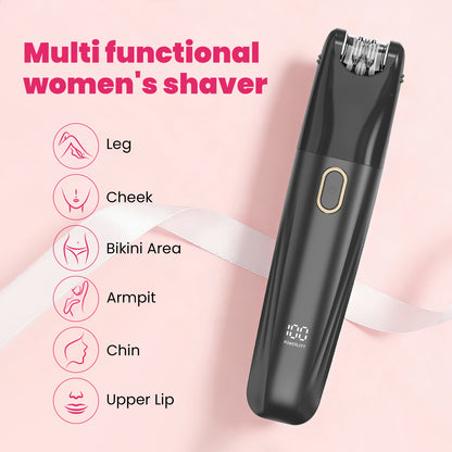 3-in-1 Women’s Electric Body Groomer – Multi-Functional Hair Trimmer Kit