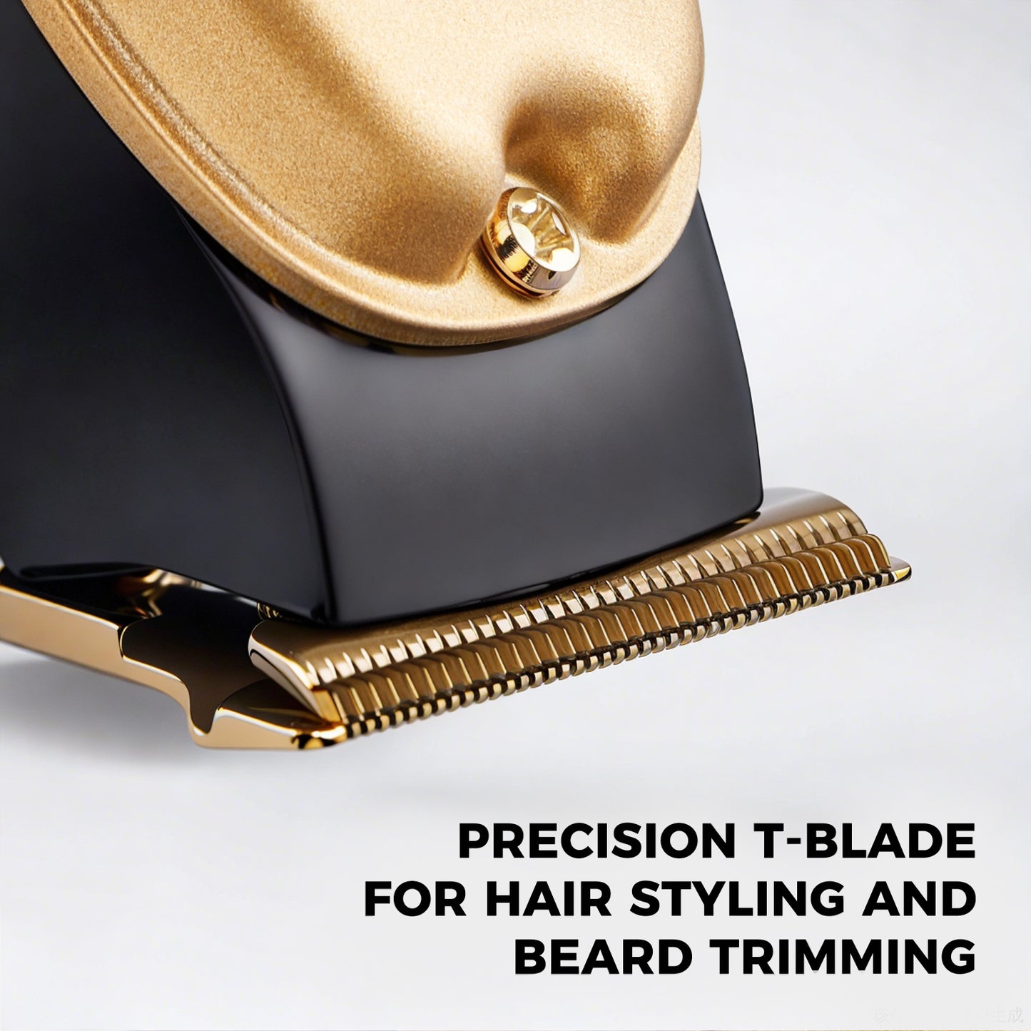 Pro Hair Trimmer – T-Shape Stainless Blade, 6800RPM Dual-Speed Motor