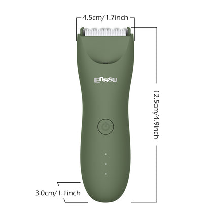 2-in-1 Pro Green Trimmer – Digital Display, Charging Base, IPX7 Waterproof