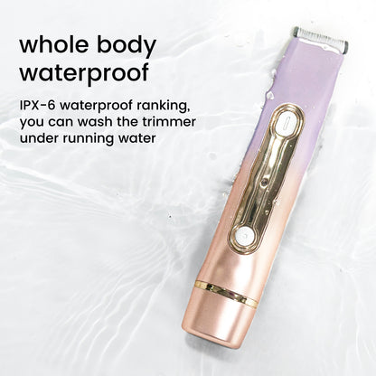 Waterproof Bikini Trimmer for Women | Ceramic Safe Blade