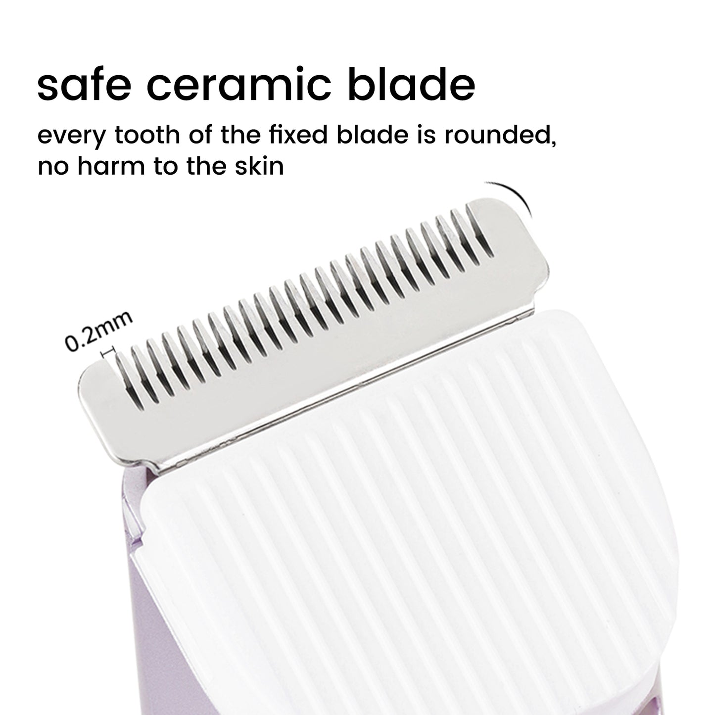 Waterproof Bikini Trimmer for Women | Ceramic Safe Blade