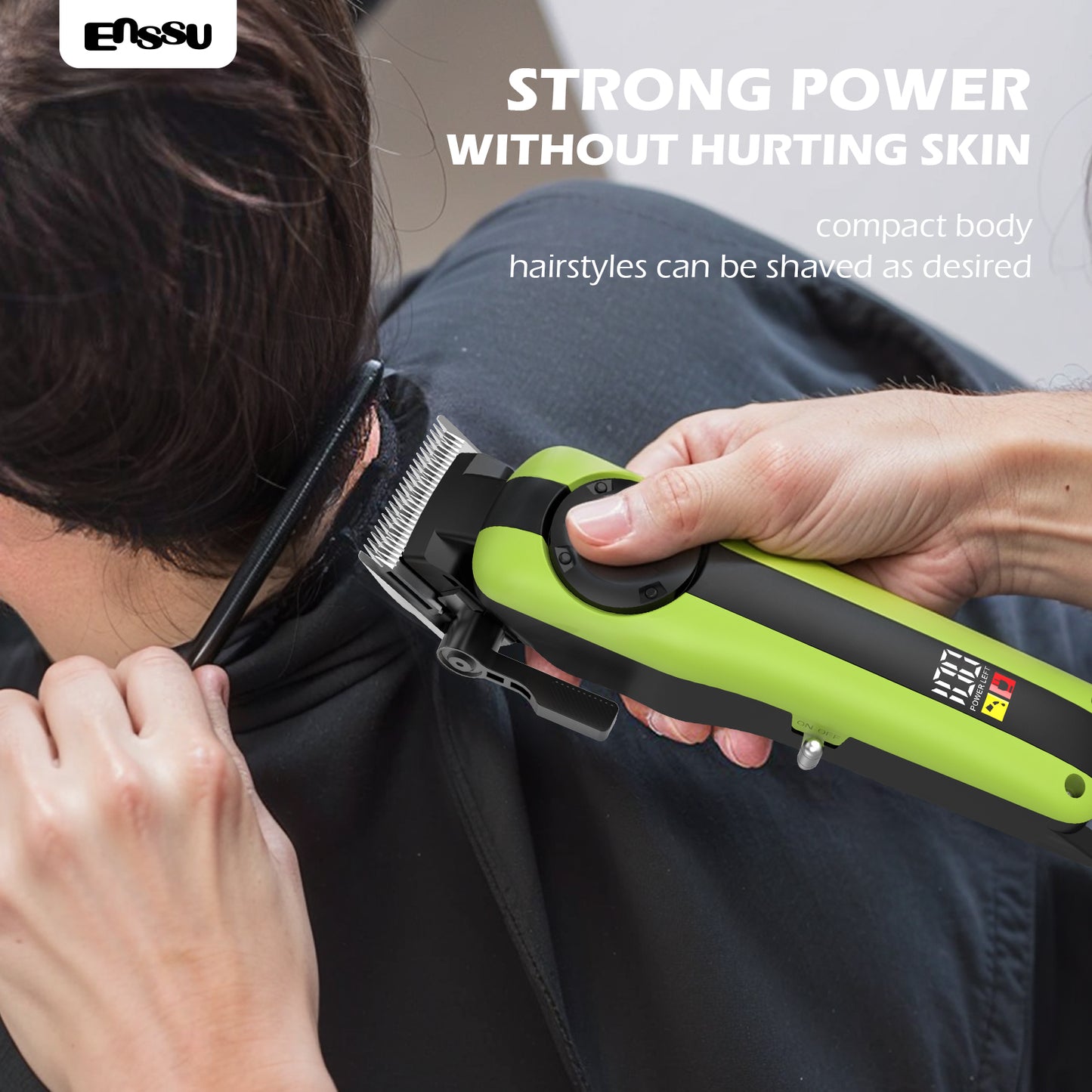 Premium Cordless Hair Clipper – Powerful Performance & LED Display