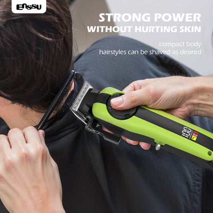 Premium Cordless Hair Clipper – Powerful Performance & LED Display