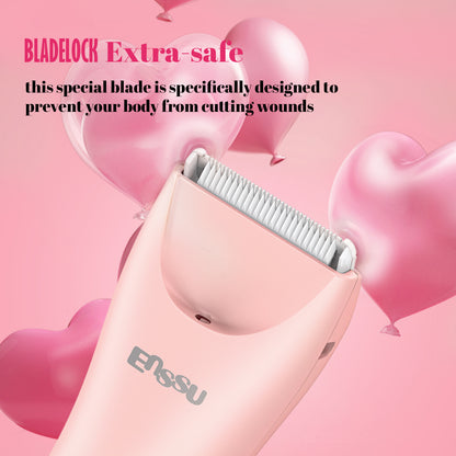 Lady 2-in-1 Bikini Trimmer with Safe Ceramic Blade – Waterproof & Spotlight