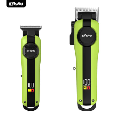 2-in-1 Professional Hair Trimmer Kit – Electric Clipper Grooming Set
