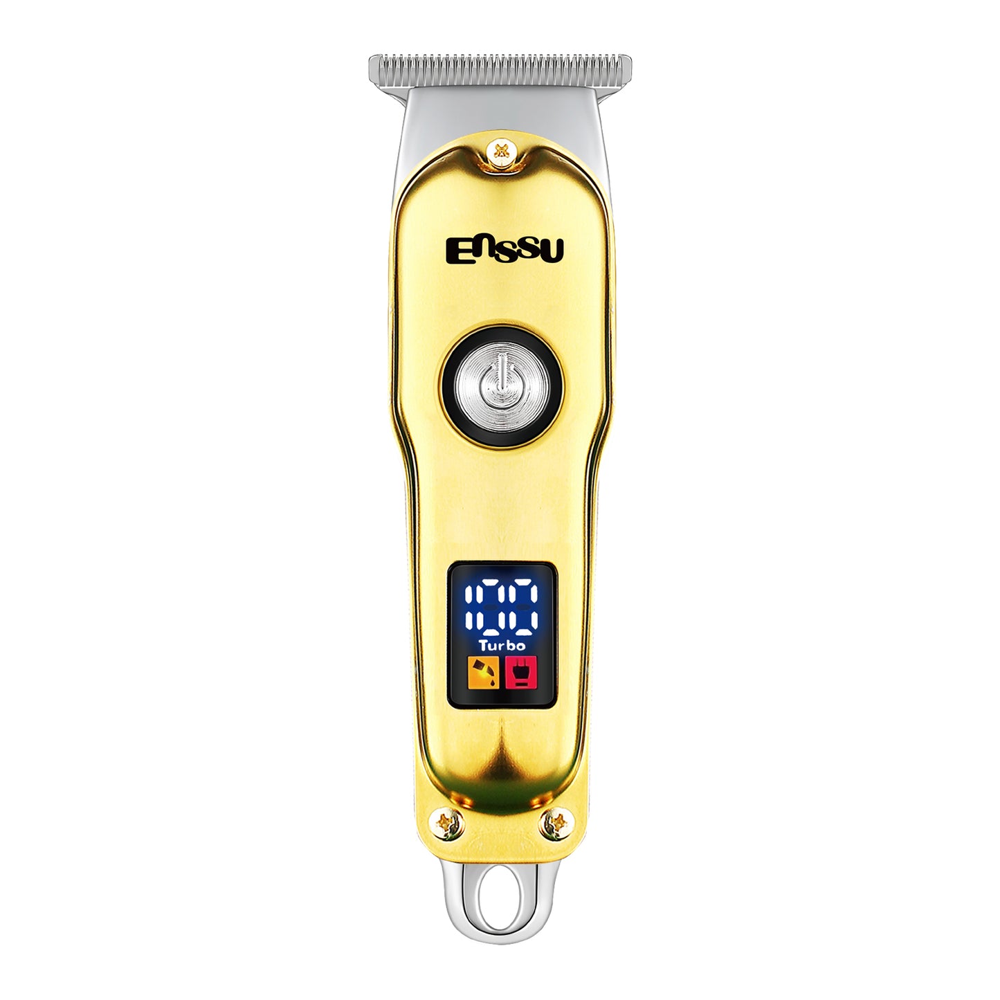 Pro Hair Trimmer – T-Shape Stainless Blade, 6800RPM Dual-Speed Motor
