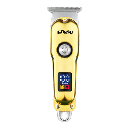 Pro Hair Trimmer – T-Shape Stainless Blade, 6800RPM Dual-Speed Motor