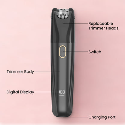 3-in-1 Women’s Electric Body Groomer – Multi-Functional Hair Trimmer Kit