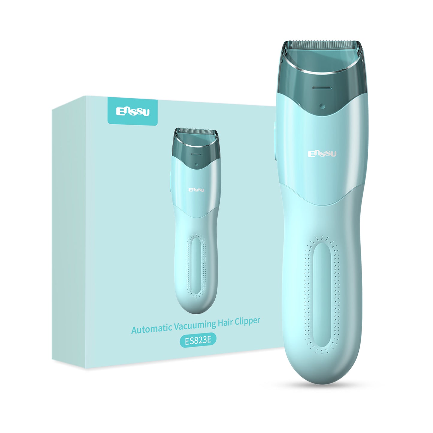 Auto-Vacuum Baby Hair Clipper – Safe Ceramic Blade, IPX7 Waterproof