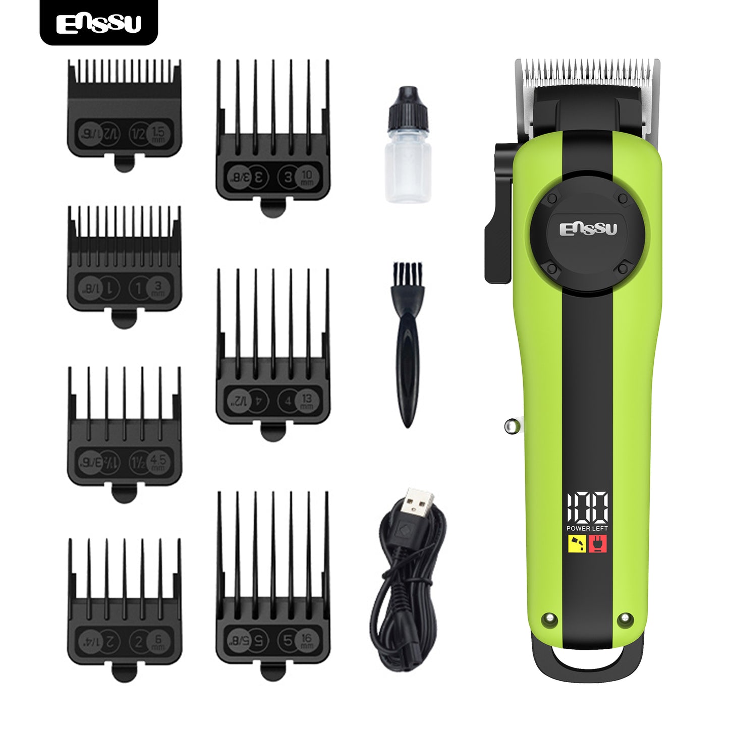 Premium Cordless Hair Clipper – Powerful Performance & LED Display