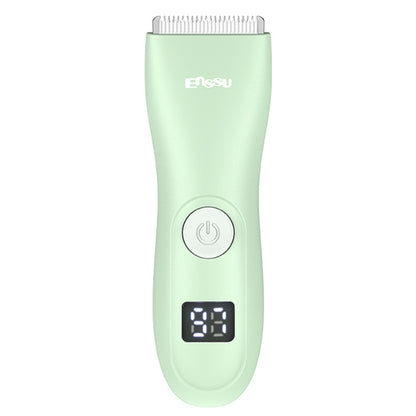 Baby Hair Clipper – Safe Ceramic Blade, Low Noise, LCD Display, IPX7 Waterproof